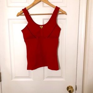 Red Activewear top